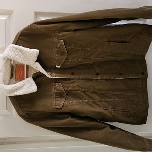 Levi's Sherpa Fleece Lined Trucker Jacket Medium